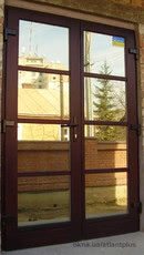 Ламинированные штульповые двери